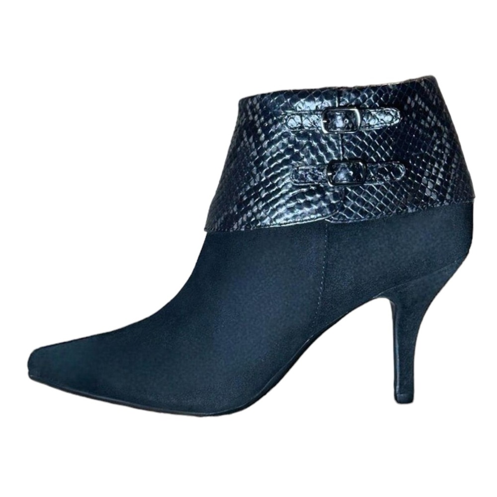 New Footnotes Suede Booties